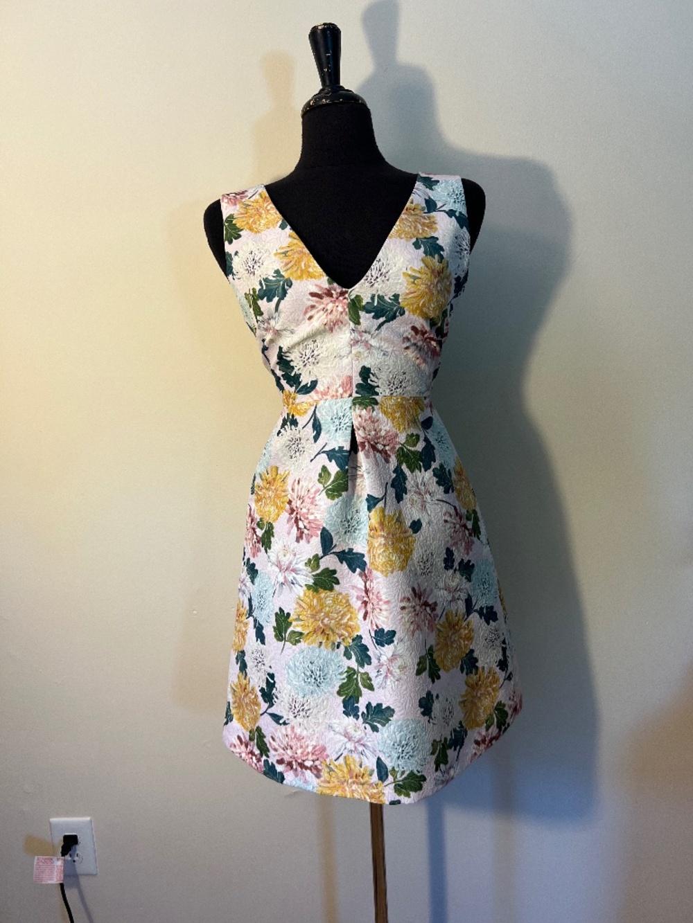 Sam Edelman Floral V Neck Dress